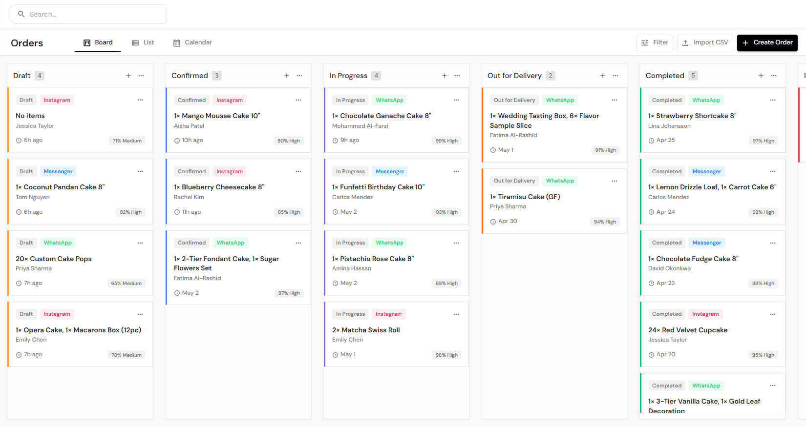 Pipeline (Kanban)
